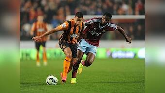 Hull's new boys score but West Ham take a point