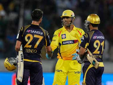 Ryan ten Doeschate played a vital innings for KKR. BCCI