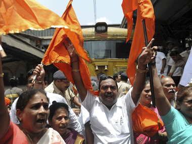 Keep your feet on ground, Sena tells BJP after by-poll results Keep your feet on ground, Sena tells BJP after by-poll results