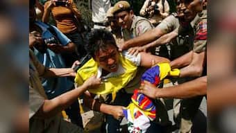 For 4th time in three days, Tibetans stage protest in Delhi against Xi's visit