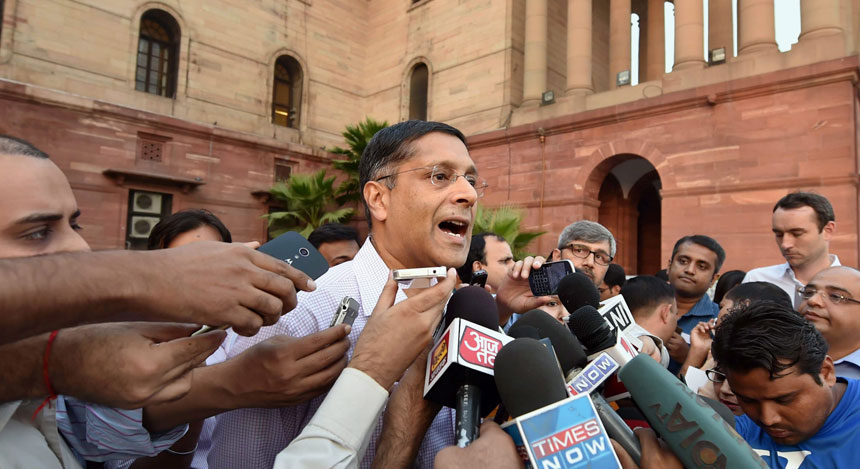 Arvind Subramanian takes charge as India's new chief economic adviser Arvind Subramanian takes charge as India's new chief economic adviser