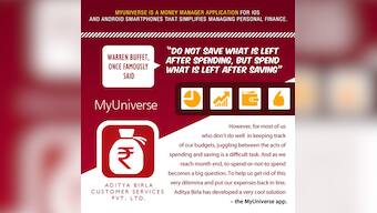 Why MyUniverse is a must have money-management app