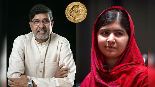 Photos: India's Kailash Satyarthi and Pakistan's Malala Yousafzai share 2014 Nobel Peace Prize