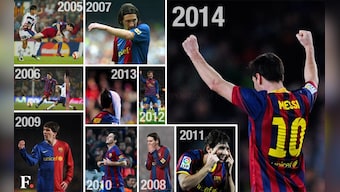 Photos: Lionel Messi's magical decade at Barcelona