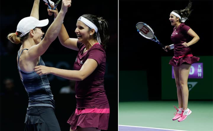Photos: Sania Mirza and Cara Black find joy and victory at WTA finals