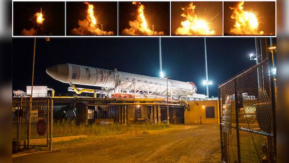 Photos: Unmanned Nasa supply rockets explodes en route to space station