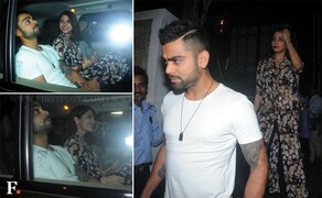 Anushka Sharma's Floral Maxi Dress In A Photo With Virat Kohli On