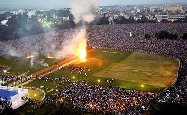 Photos: Tragedy strikes Dussehra celebrations in Patna as stampede breaks out