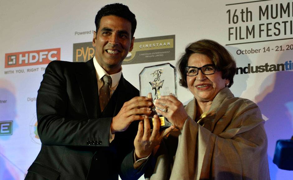  Bollywood’s diva Helen were conferred with the coveted Lifetime Achievement Awards for their outstanding contribution to the world cinema. Sachin Gokhale/ Firstpost