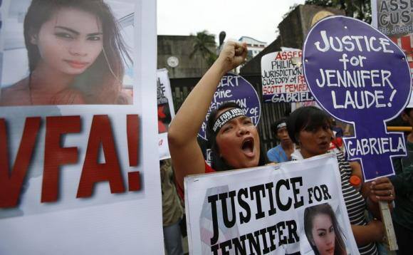 Philippines police file charges against U.S. Marine in murder case ...