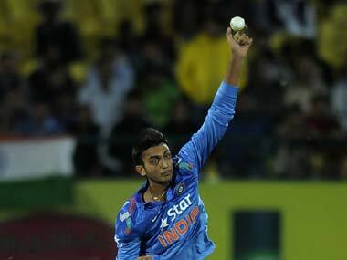 Akshar Patel took 2 for 26. BCCI