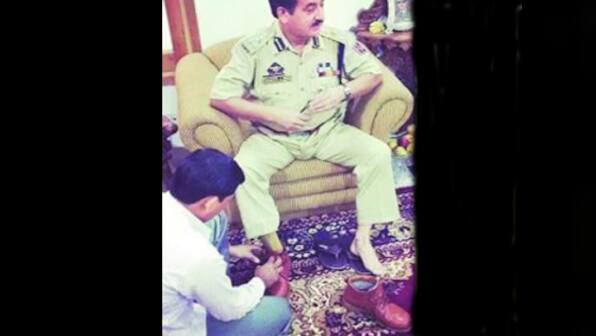 'Real King? My Dad': J&K DIG's son posts photos of power abuse 