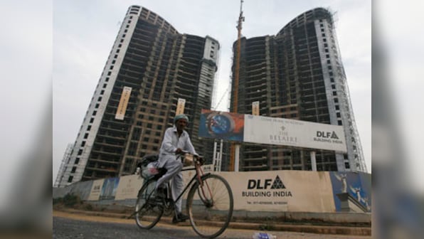 DLF shares sink 28% on Sebi's ban; market cap falls by Rs 7,439 cr