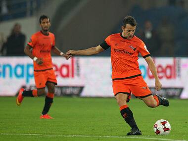 File picture of Delhi Dynamos FC captain Alessandro Del Piero. Sportzpics