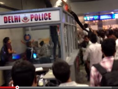 A screenshot of the video that has gone viral.