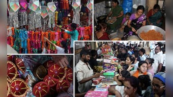 Photos: From lanterns to firecrackers, here is how Mumbai gears up for Diwali