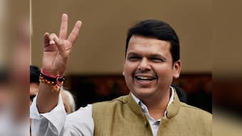 Devendra Fadnavis takes oath as CM to lead first ever BJP govt in Maha