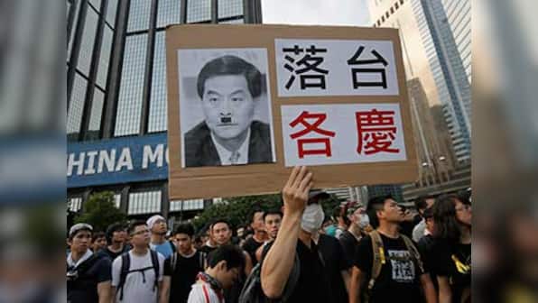 Hong Kong: Here are some snapshots from the pro-democracy protests