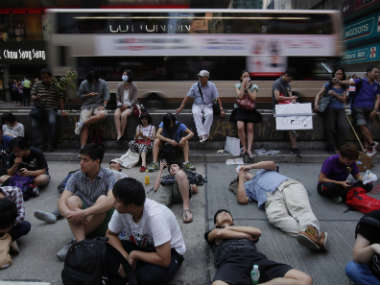 In Hong Kong, no endgame for chaotic pro-democracy protests In Hong Kong, no endgame for chaotic pro-democracy protests