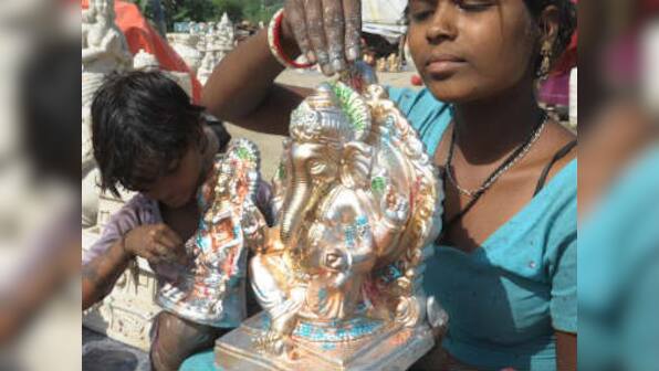 Sales of China-made idols of Ganesh and Lakshmi dip this Diwali