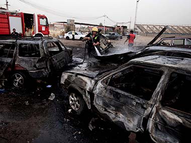 Nine killed as car bombs explode at Baghdad hotels Nine killed as car bombs explode at Baghdad hotels
