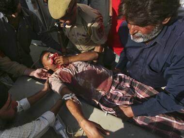 A man injured after fresh shelling from Pakistani side on Sunday. Reuters