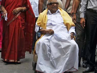 DMK chief Karunanidhi. Reuters