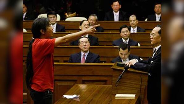 Surveillance society: Hong Kong's 'Che' points at collapsing elitist facade of his city
