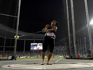 Manju Bala gets silver medal after Chinese gold medallist in hammer throw is disqualified Manju Bala gets silver medal after Chinese gold medallist in hammer throw is disqualified