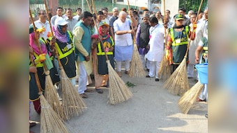 Modi reclaims Mahatma: Why those jhaadu photo-ops are important