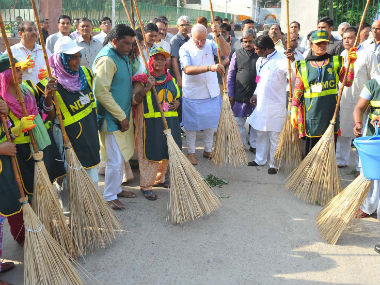 Modi reclaims Mahatma: Why those jhaadu photo-ops are important – Firstpost