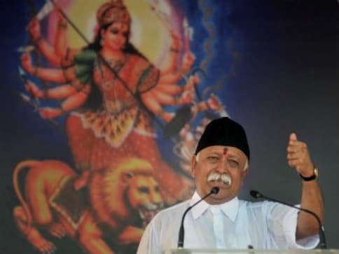 Mohan Bhagwat's speech on Doordarshan: Media doth protest too much Mohan Bhagwat's speech on Doordarshan: Media doth protest too much