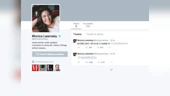 Monica Lewinsky gives first public speech in 13 years, joins Twitter