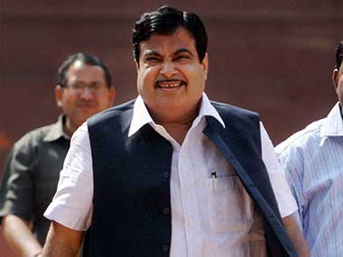 Election Commission filed a notice against Nitin Gadkari for allegedly inducing voters to take bribe. PTI