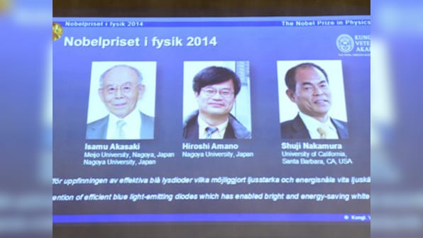 LED light inventors win Nobel Prize in physics 