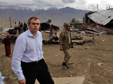 Jammu and Kashmir CM Omar Abdullah. Reuters
