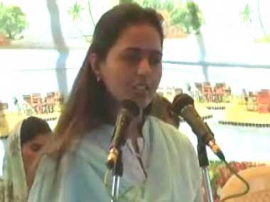 Gopinath Munde's younger daughter Pritam breaks Modi's Lok Sabha vote record Gopinath Munde's younger daughter Pritam breaks Modi's Lok Sabha vote record