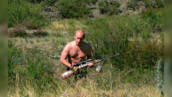 Putin pulls a Sallu: Russian Prez was a rockstar long before he became Hercules