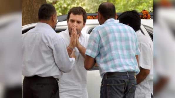 Congress VP Rahul Gandhi visits cyclone-hit Visakhapatnam