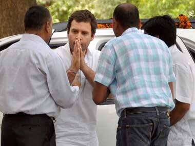 Congress VP Rahul Gandhi visits cyclone-hit Visakhapatnam