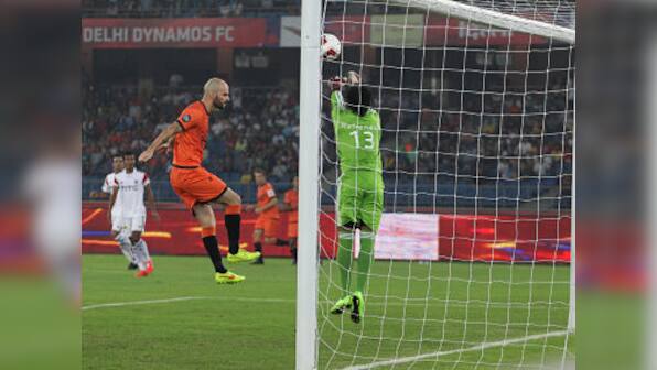 ISL: NE United keeper Rehenesh shines in draw against Delhi Dynamos 