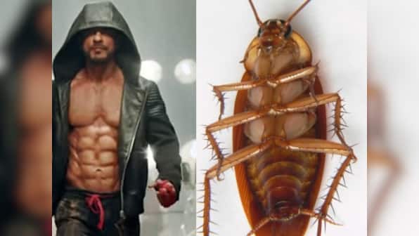 In Happy New Year, is Shah Rukh Khan's Charlie partly a cockroach?
