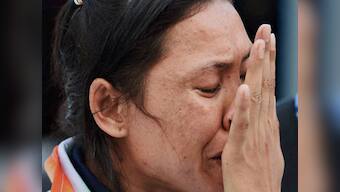 Shameful: Sarita borrows appeal money from journalist as IOA officials sneak out