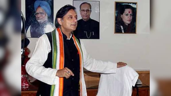 Tharoor launches cleanliness drive, says 'won't cede Gandhi to any other party'