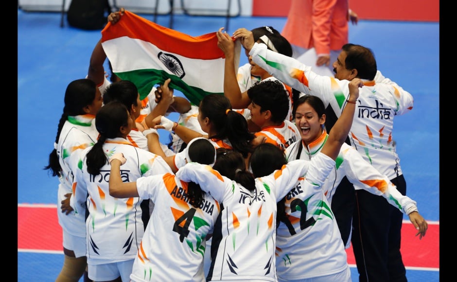 Photos India women's team wins backtoback Asian Games kabaddi gold