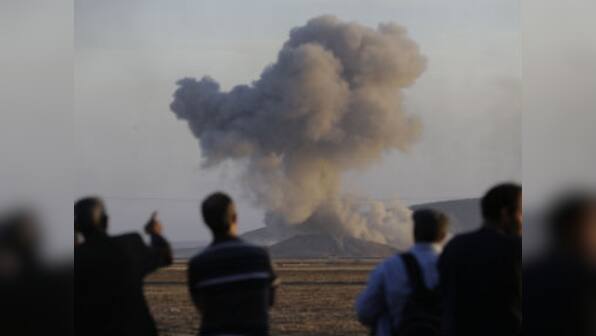 Kurds hold off ISIS militants in Syria's border town Kobani 