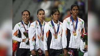 India win women's 4X400m relay gold, shot putter Inderjeet takes bronze