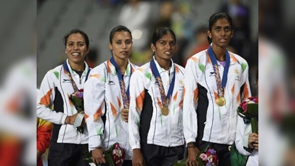 India win women's 4X400m relay gold, shot putter Inderjeet takes bronze