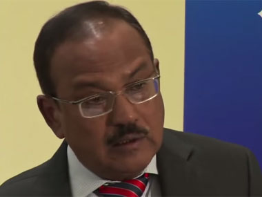 NSA Doval visits Burdwan blast site, meets Mamata Banerjee NSA Doval visits Burdwan blast site, meets Mamata Banerjee