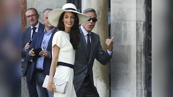 George Clooney and Amal Alamuddin honeymooning in England